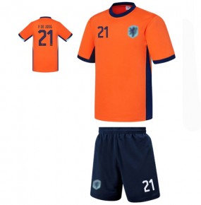 2025 네덜란드 홈 유니폼 반팔